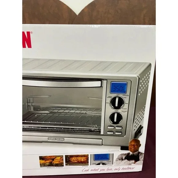 George Foreman Countertop Oven- New In Box - Picture 3 of 6